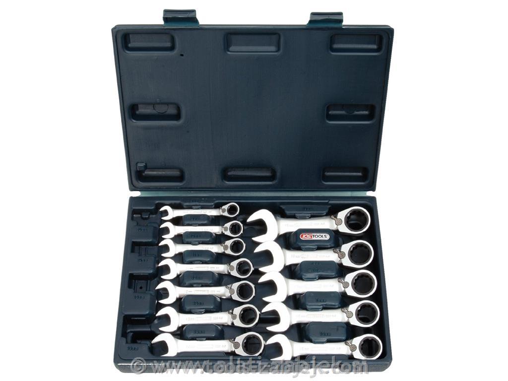 Ratchet spanner set 8-19 mm KS TOOLS