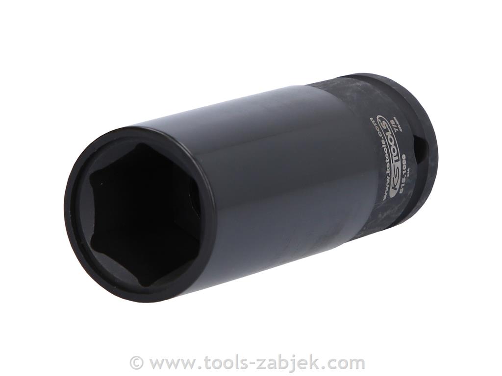 Impact socket for Tesla, deep, 7/8" KS TOOLS