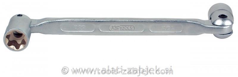 TX spanner with E profile E6 - E24 KS TOOLS