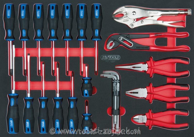 1/1 I Screwdriver and pliers set KS TOOLS