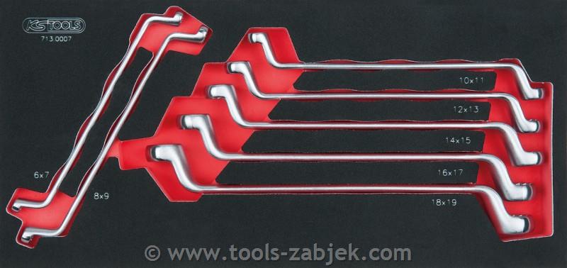 1/3 I Ring spanner set KS TOOLS