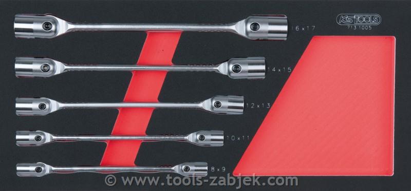 1/3 I Double head swivel wrench set KS TOOLS