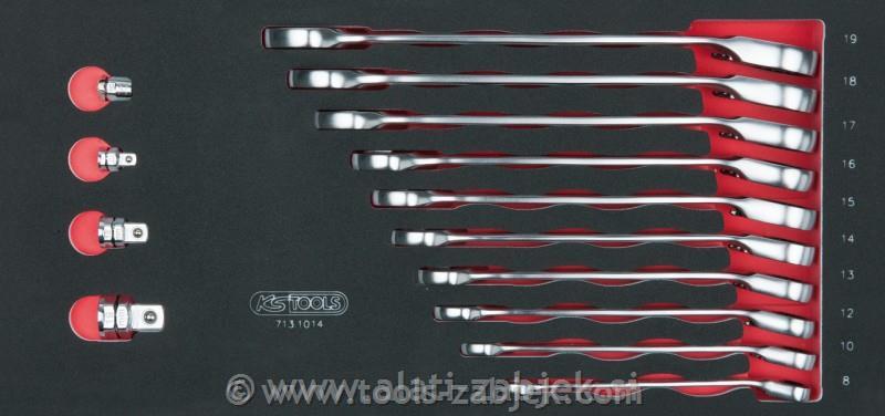 1/3 I Ratchet conmbination wrench set KS TOOLS