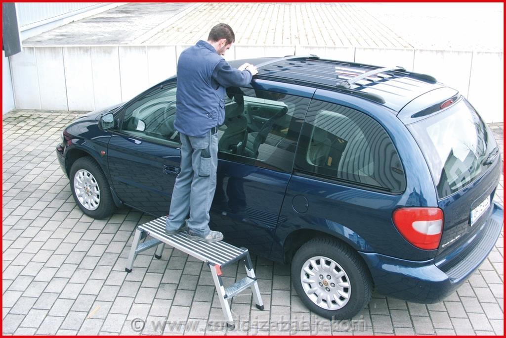 Aluminum movable working platform KS TOOLS