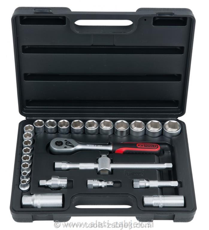 26-piece ratchet set 3/8" KS TOOLS