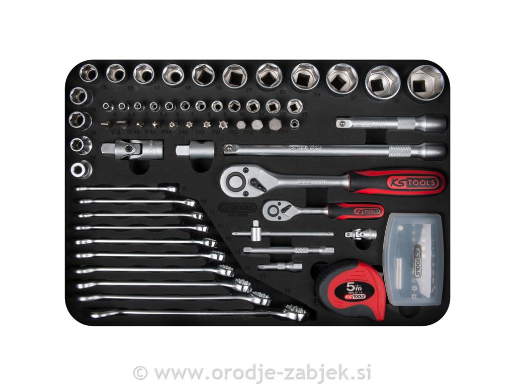 Universal tool set / 149-piece / 1/4"+1/2" KS TOOLS
