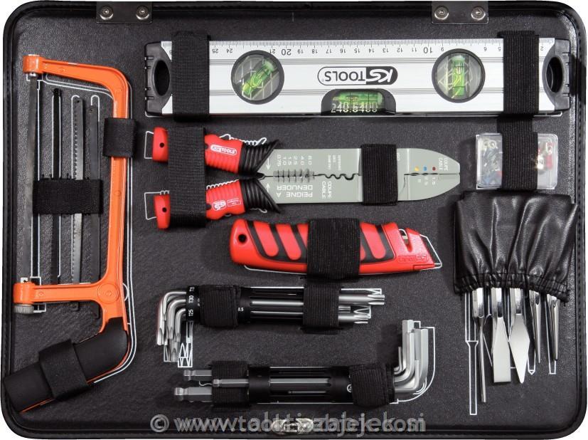 127-piece tool case 1/4" - 1/2" KS TOOLS