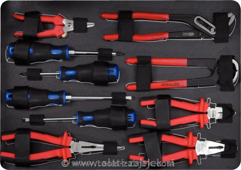 127-piece tool case 1/4" - 1/2" KS TOOLS