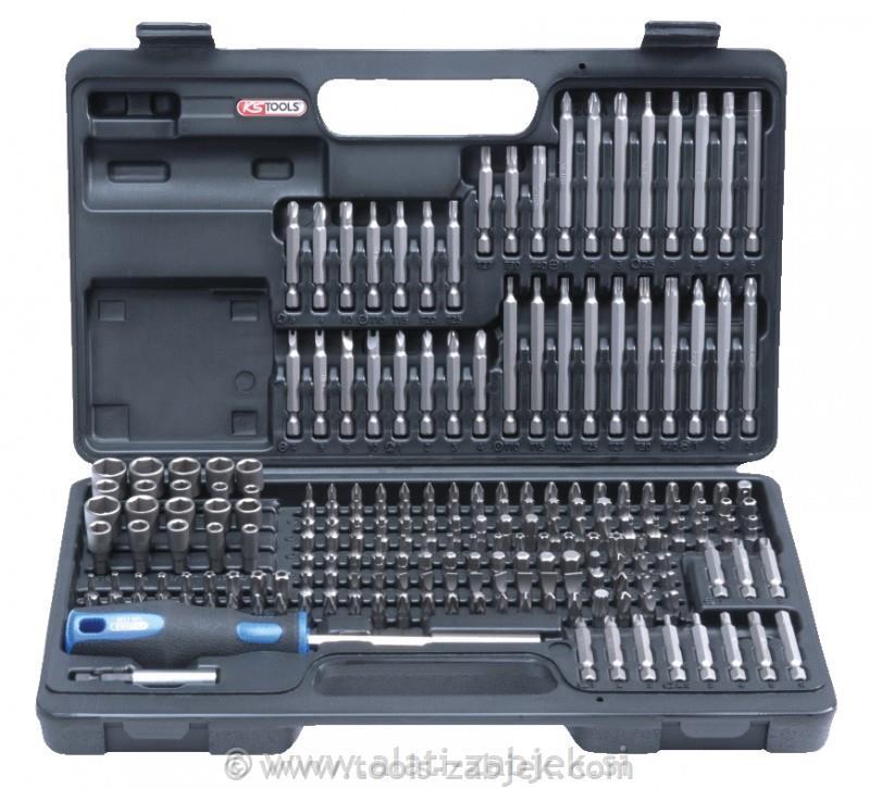 Bit socket set 1/4", 208-piece KS TOOLS