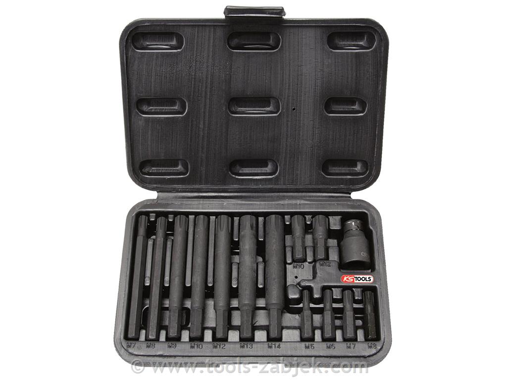 Screwdriver bit set 5/16 KS TOOLS