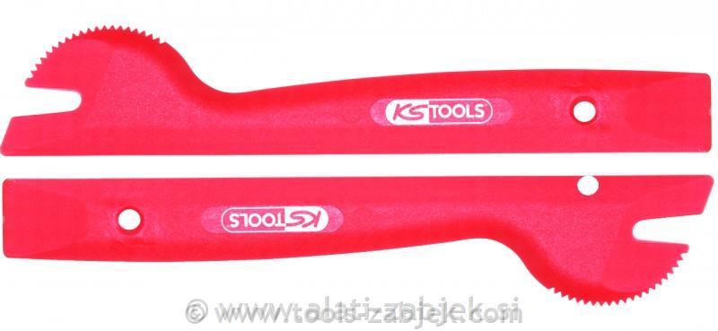 Plastic chisel set for weights removal KS TOOLS