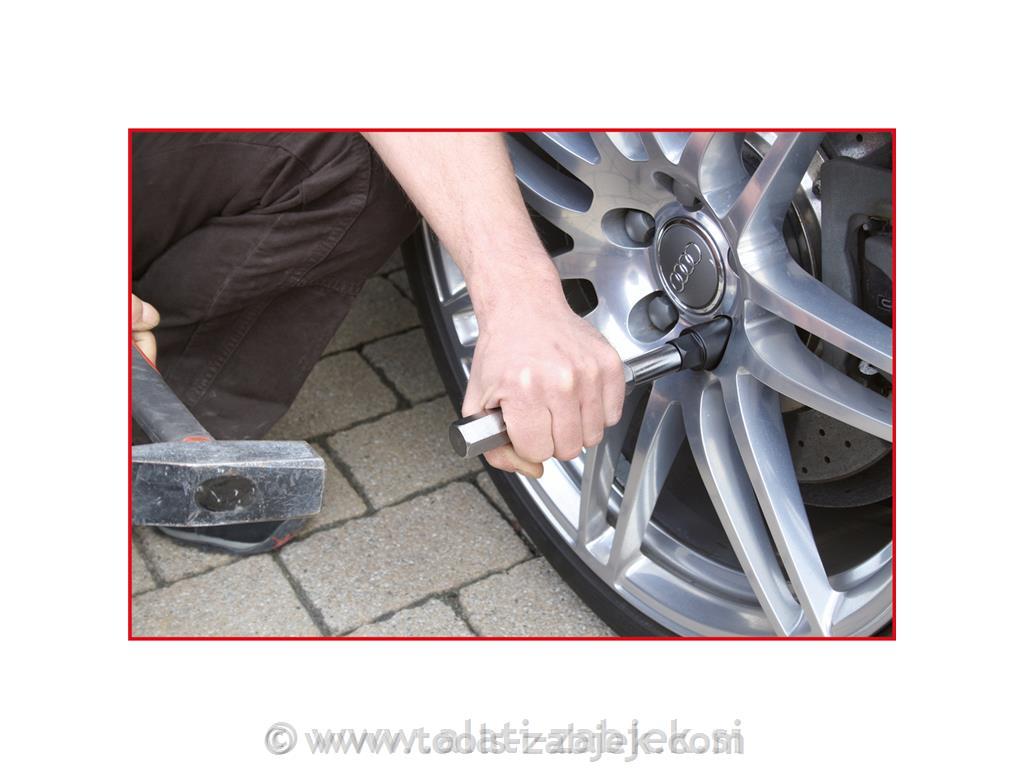 Set for security screws dismantling KS TOOLS