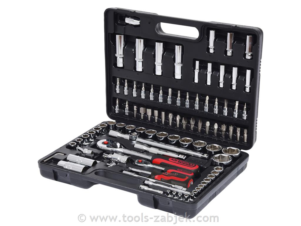 94-piece ratchet set 1/4" - 1/2" KS TOOLS