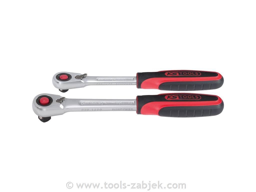 Ratchet set 1/4" + 1/2" KS TOOLS