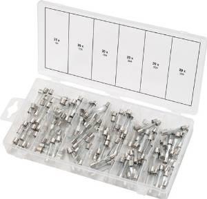 120-piece set of car fuses 5-30 A KS TOOLS