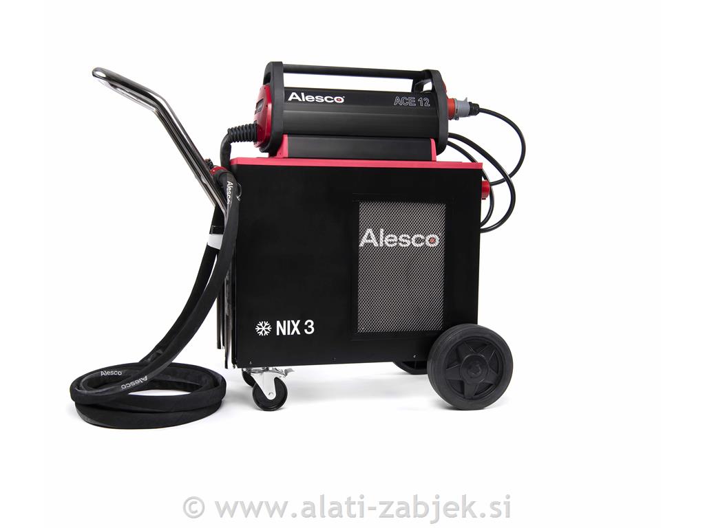 Portable induction device ACE12 12Kw +cooling unit NIX3 ALESCO