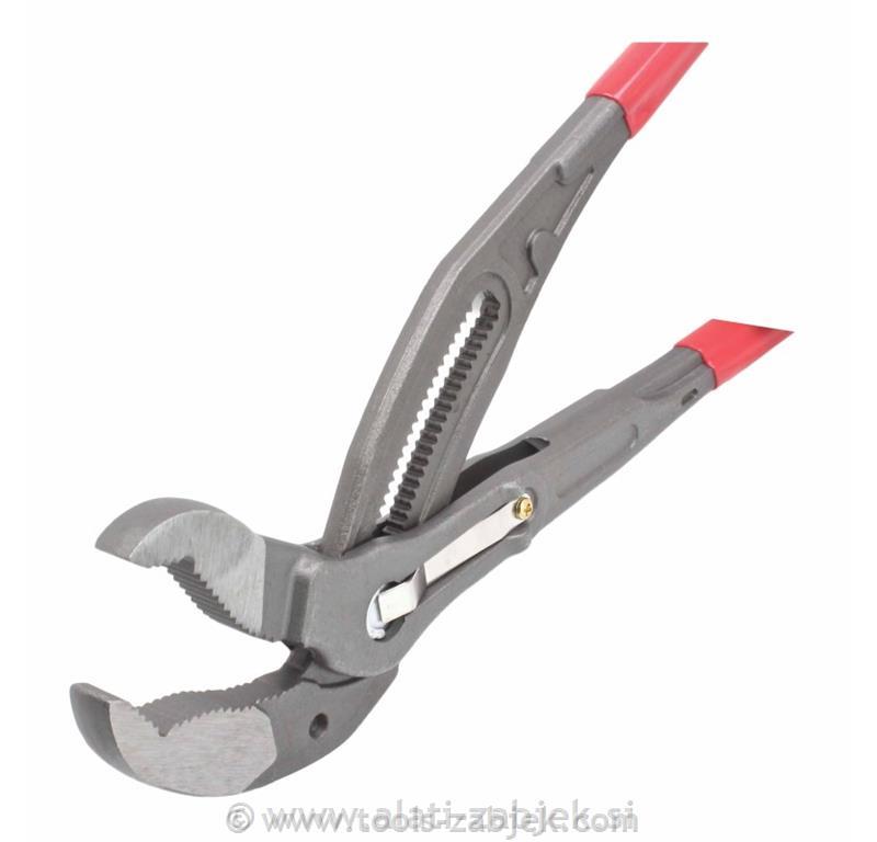 Fitting plier with smooth jaws AP