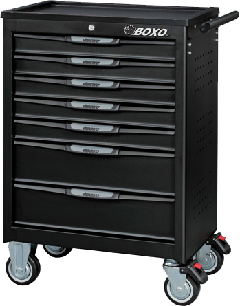 Tool trolley with 7 drawers 