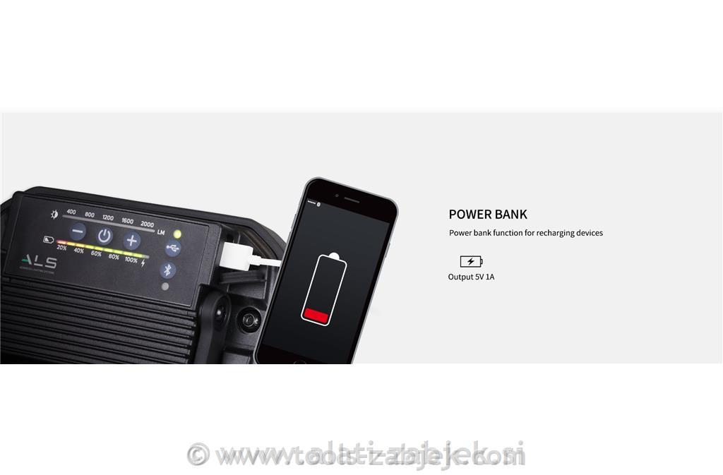 Battery powered radio lamp Bluetooth 