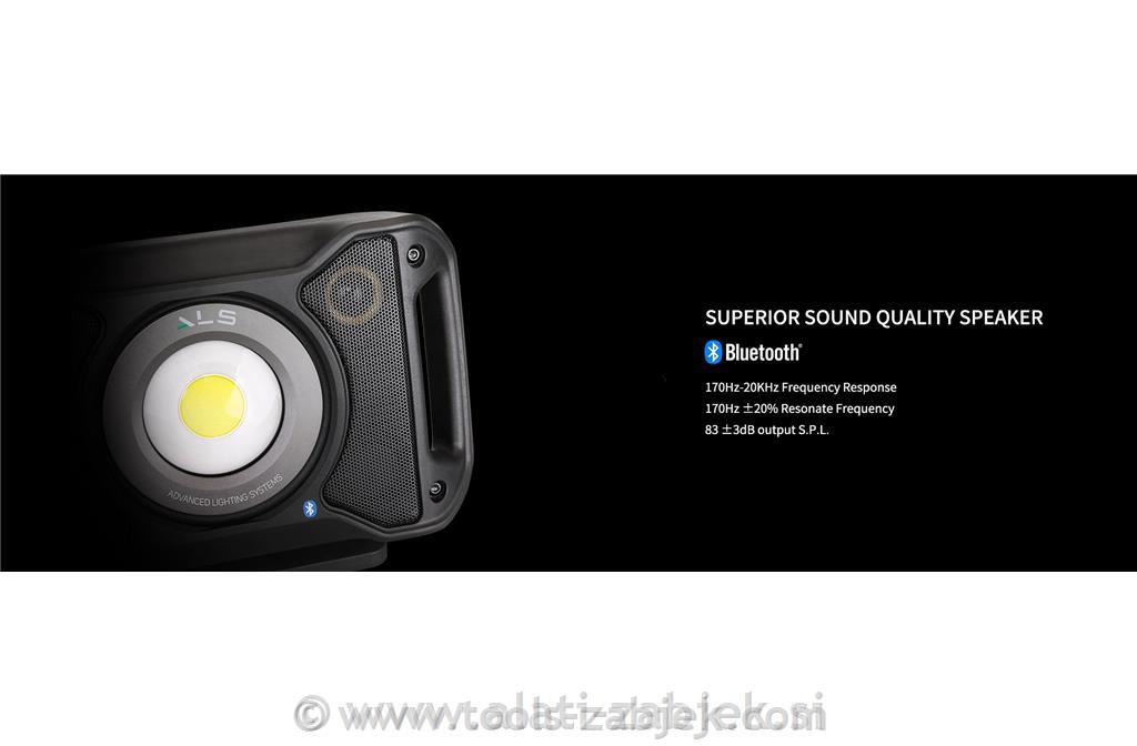 Battery powered radio lamp Bluetooth 