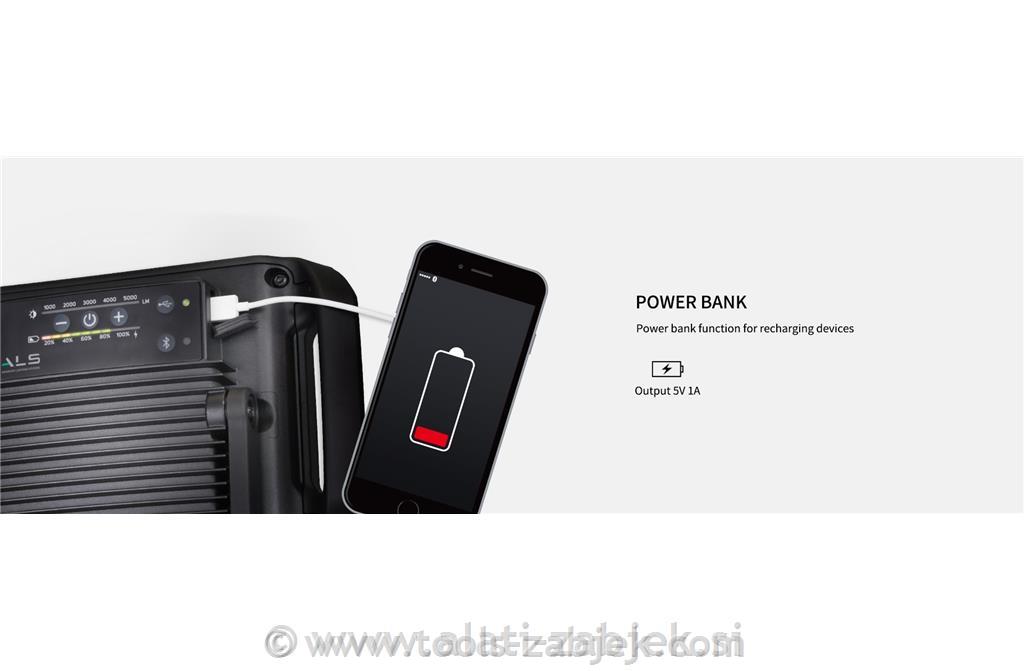 Battery powered radio lamp Bluetooth 