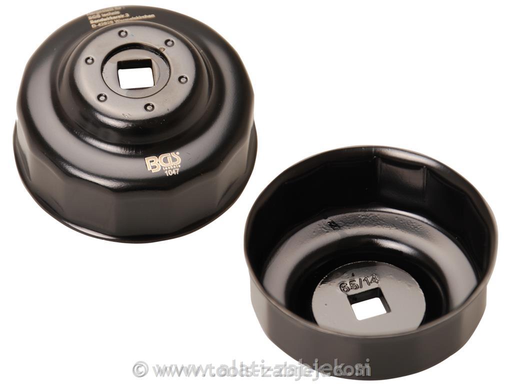 Ključ za oljni filter 14-točkovni 65mm BGS TECHNIC