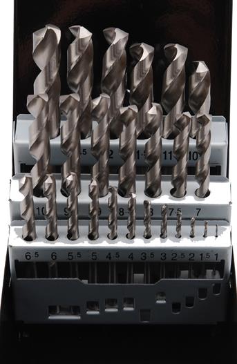 Drill bit set 1-13 mm BGS TECHNIC