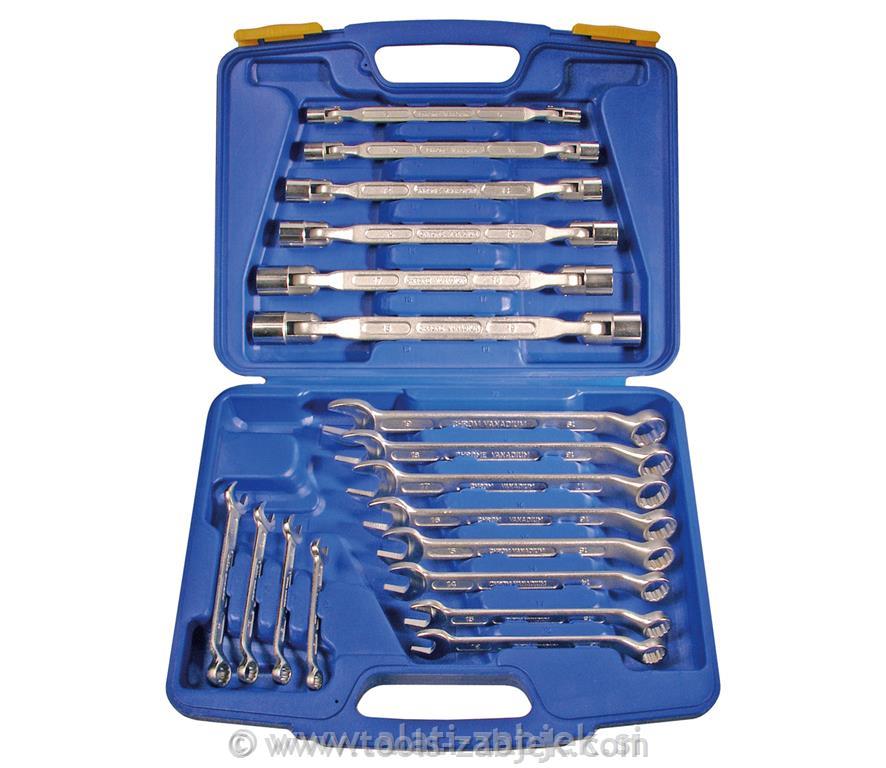 Combination spanner set 8-19 mm BGS TECHNIC