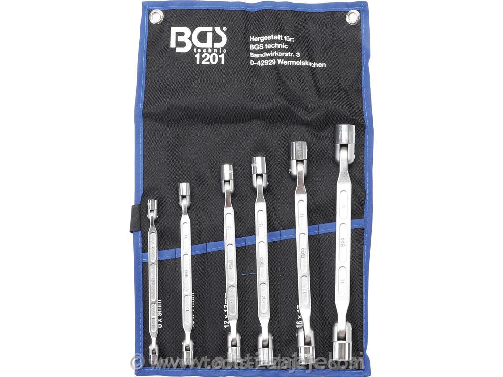 Spanner set 8-19 mm BGS TECHNIC