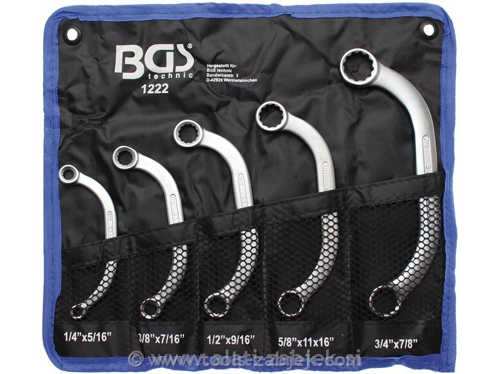 Inch wrench set 1/4" - 7/8" BGS TECHNIC