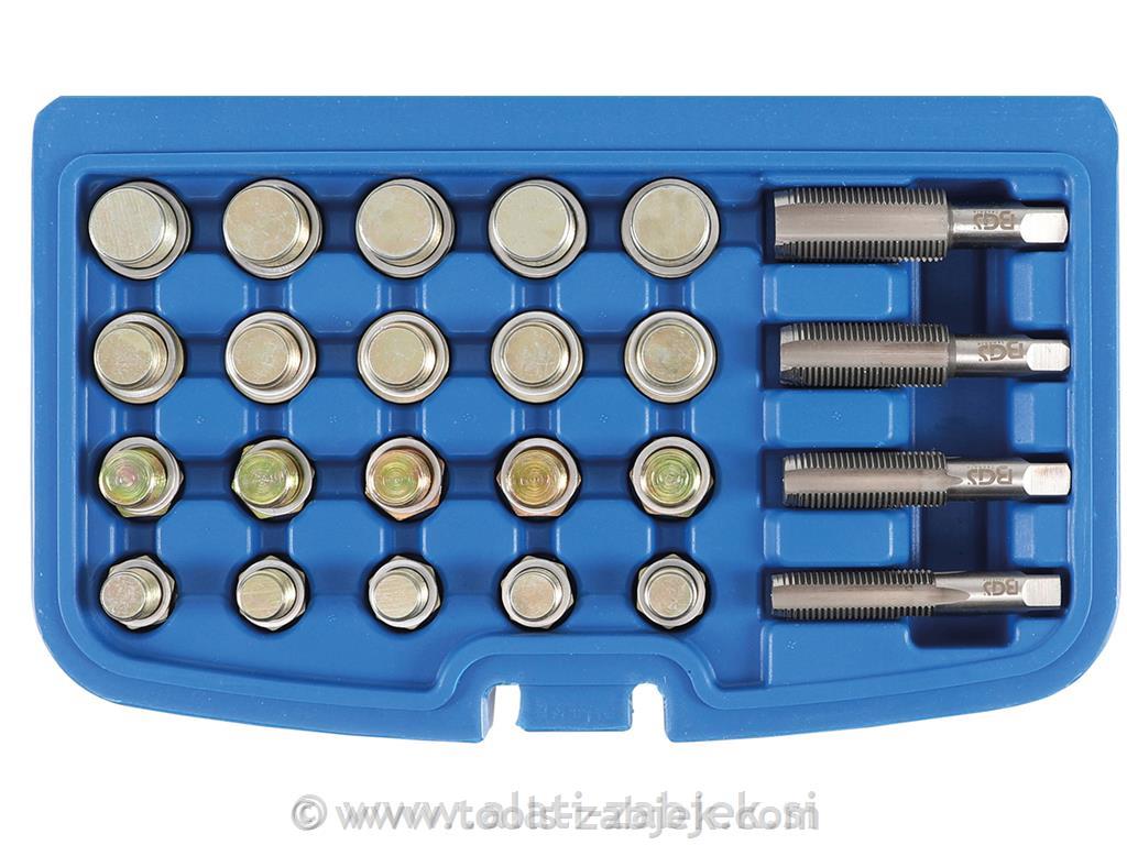 Set of oil plugs, washers BGS TECHNIC