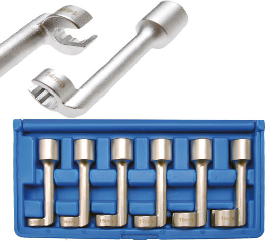 Special socket set for pipes 1/2", 12 -19 mm BGS TECHNIC