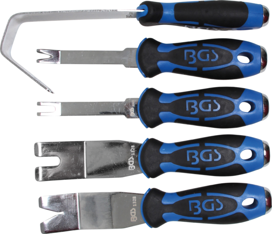 5-piece clip remover set BGS TECHNIC