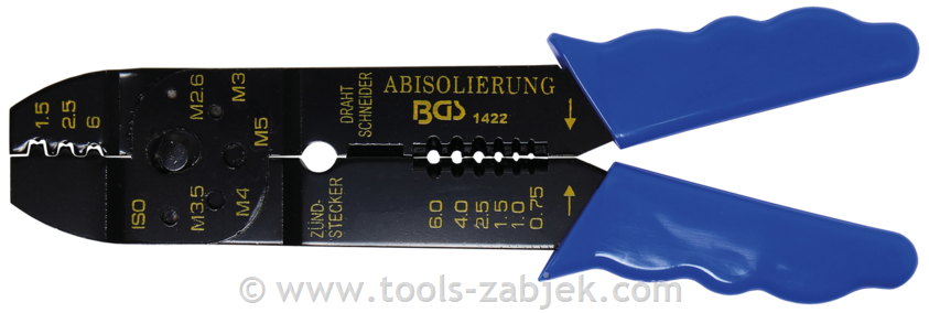 Crimping pliers for wire ferrules 200 mm BGS TECHNIC