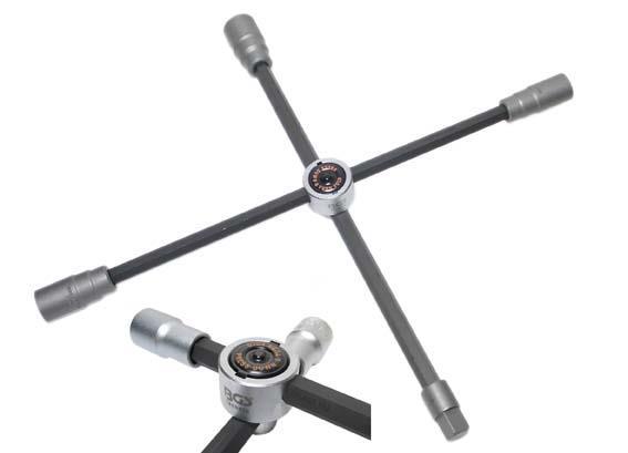 Wheel wrench for trucks 24x27x32x3/4" BGS TECHNIC