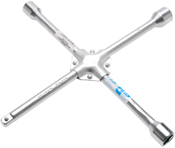 Wheel wrench for passenger cars 1/2", 17x 19 x 21 x 12.5 mm BGS TECHNIC