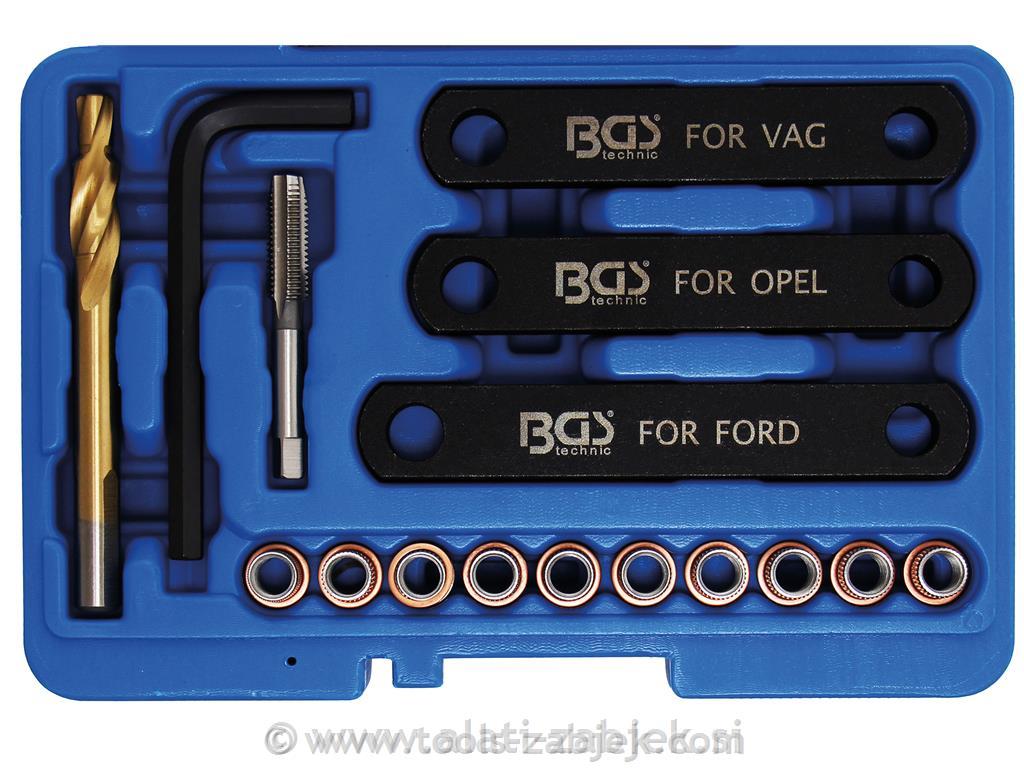 Brake repair kit, M9x1.25 BGS TECHNIC