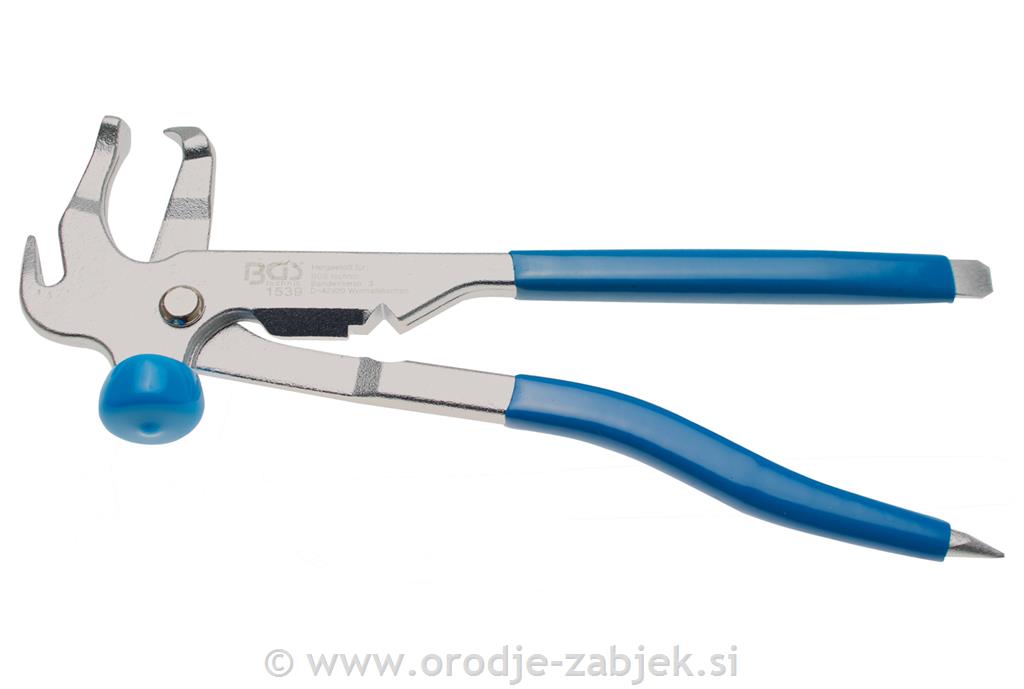 Pliers for whell balancing weights mounting and dismounting BGS TECHNIC