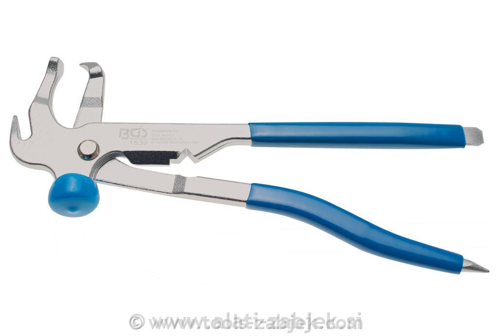 Pliers for whell balancing weights mounting and dismounting BGS TECHNIC