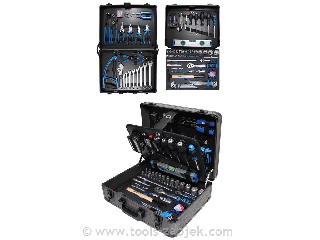 Professional aluminum case with tools BGS TECHNIC