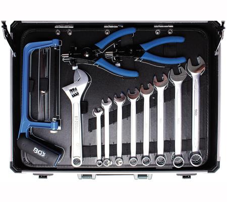 Professional aluminum case with tools BGS TECHNIC