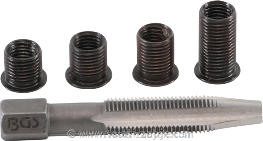 Thread repair kit for spark plugs M8 x 1,0 BGS TECHNIC