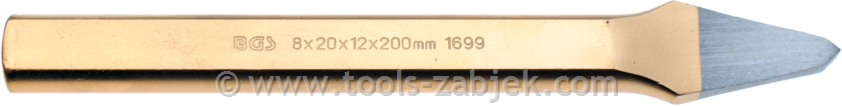Flat chisel 6 x 200 mm BGS TECHNIC
