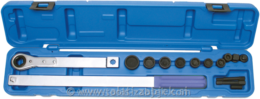 Serpentine belt servicing tool kit BGS TECHNIC