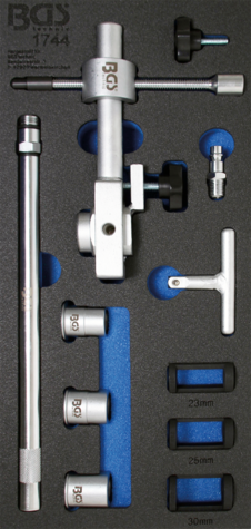 15-piece set for valves compression BGS TECHNIC