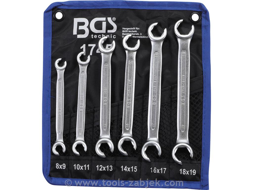 6-piece spanner set BGS TECHNIC