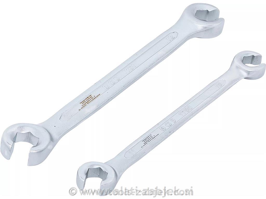 Double open end spanner, 10x11, 12x13 mm BGS TECHNIC