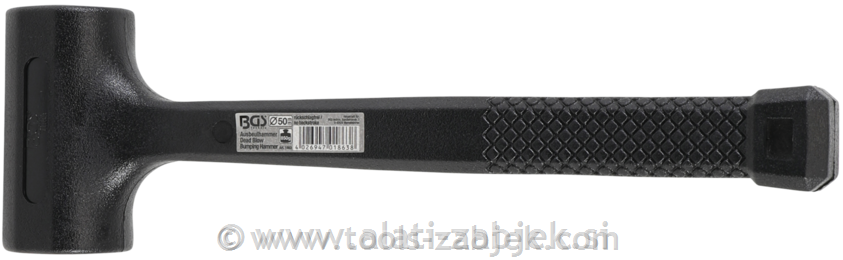Anti-rebound rubber hammer O 50 mm 850g BGS TECHNIC
