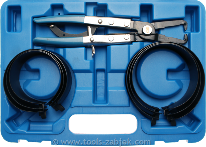 7-piece set for piston rings compression BGS TECHNIC