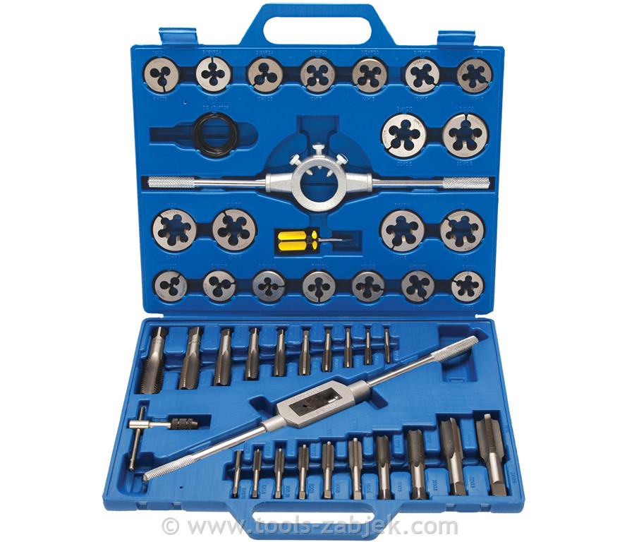 Tap drill bits and jaws, M6-M24, 45-piece set BGS TECHNIC